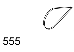 PF Timing Belt for EPSON F9300 F9400 F9370F9470 / S40600 S60600 S80600 / S40670 S60670 S80670 / B9000 R5000 B9070/R5070 - 1664858