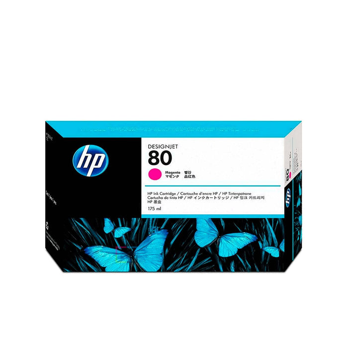 ON SALE - HP 80 Magenta Ink Cartridge 175-ml for HP DesignJet 1050C/1055CM - C4874A