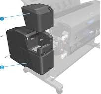 Ink Door SVS Side - For the HP DesignJet T3500 Series (B9E24-67014)