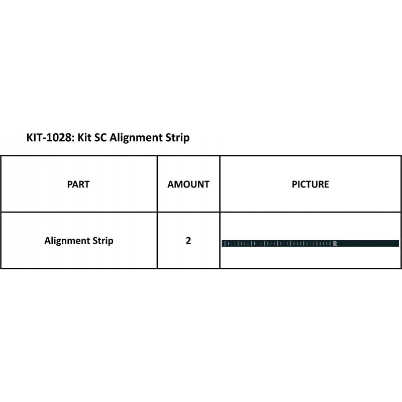 Summa SummaCut Kit SC Alignment Strip (x2) / KIT-1028