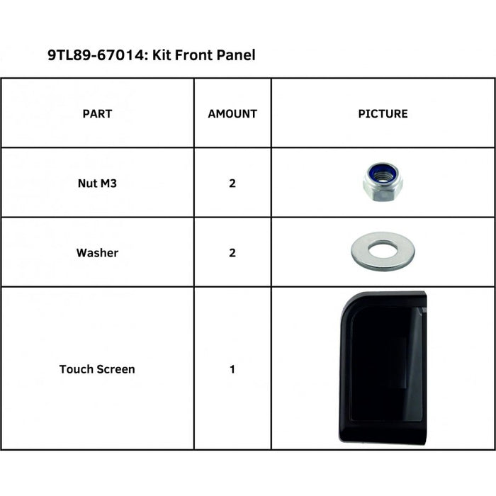 SummaCut Kit Front Panel for Summa S One Series (9TL89-67014)