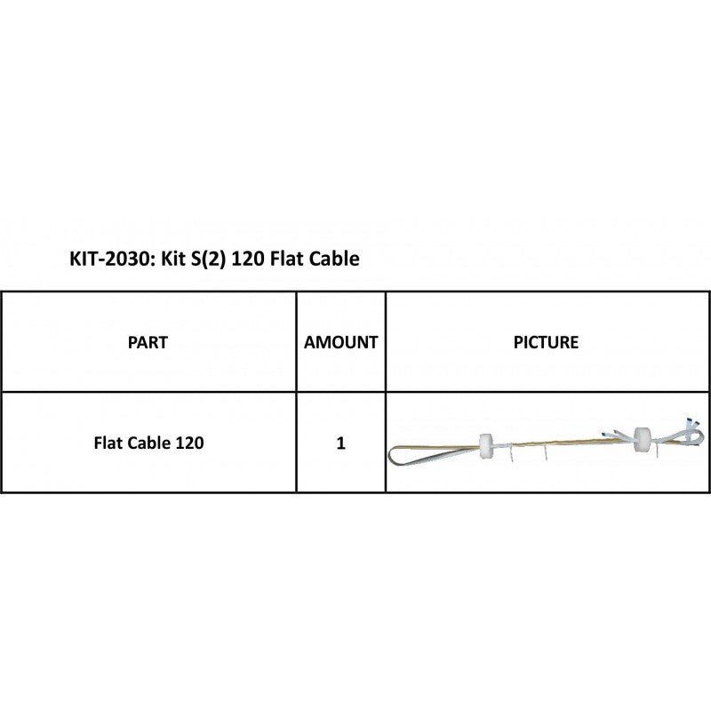 Summa S Class Kit S(2) 120 Flat Cable (KIT-2030)