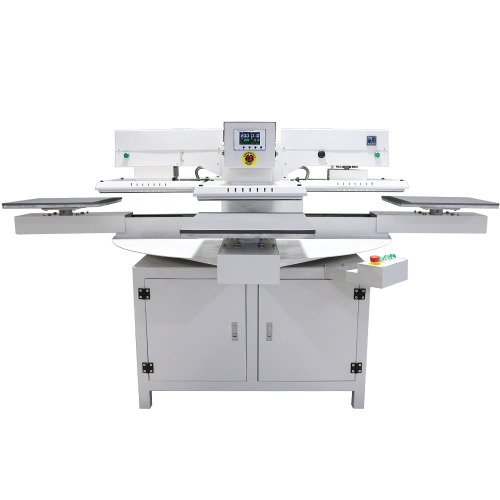 220V 7.5KW 34A 16&quot; x 20&quot; 4 Station Automatic Heat Press