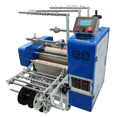 8in x 16in Mini Roller Ribbon &amp; Narrow Fabrics Double-sided Heat Press Machine