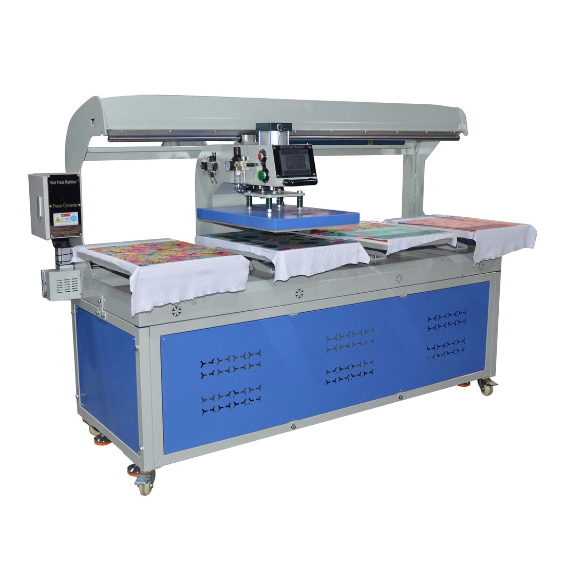 60 x 40cm Automatic up-sliding Pneumatic Four-station Heat Press Machine