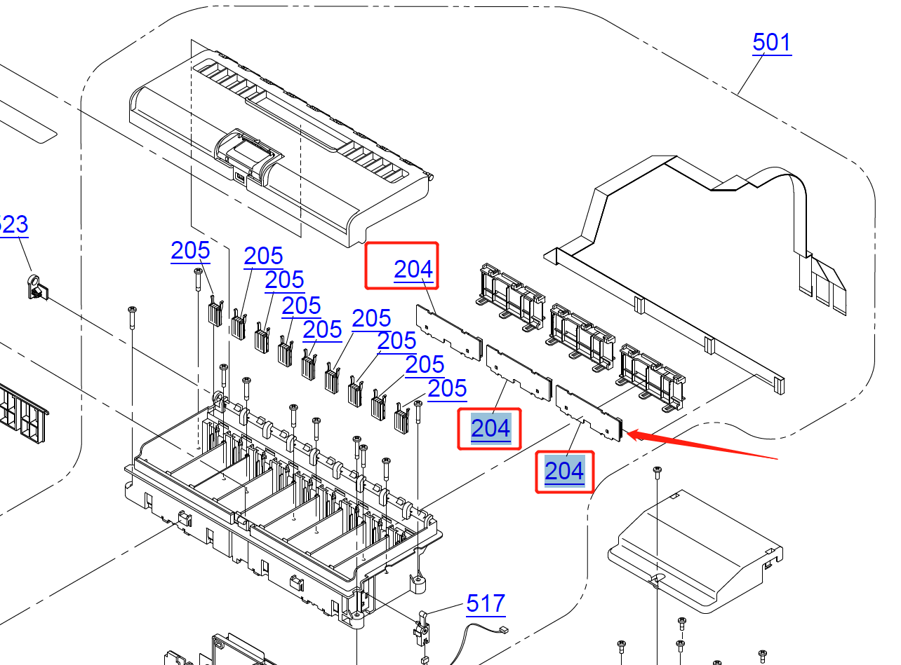 CR CONTACT MODULE (CSIC) for EPSON P600 - 2163372