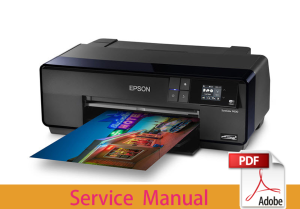 EPSON SureColor P600 P607 P608 Service Manual