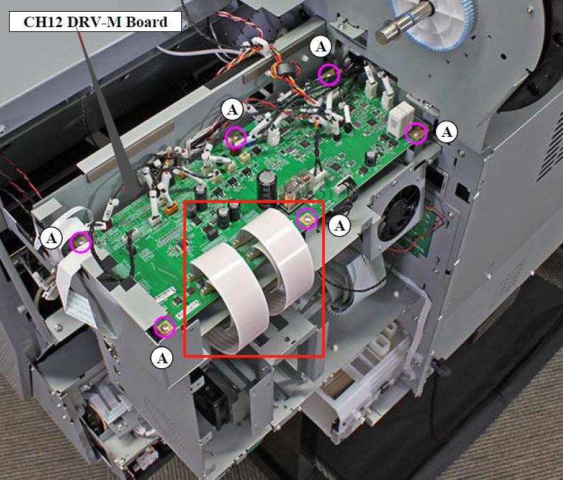 EPSON SureColor P7500 P7550 P7570 / P9500 P9550 P9570 HARNESS,FFC,DRV-M1*2 &amp; DRV-M2*2 - 2199980 + 2199981