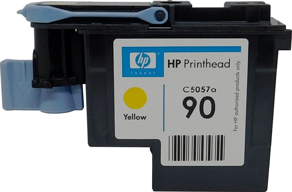 HP 90 Yellow Printhead for the HP Designjet 4000, 4500, 4020, 4520 Printers (C5057A) - New