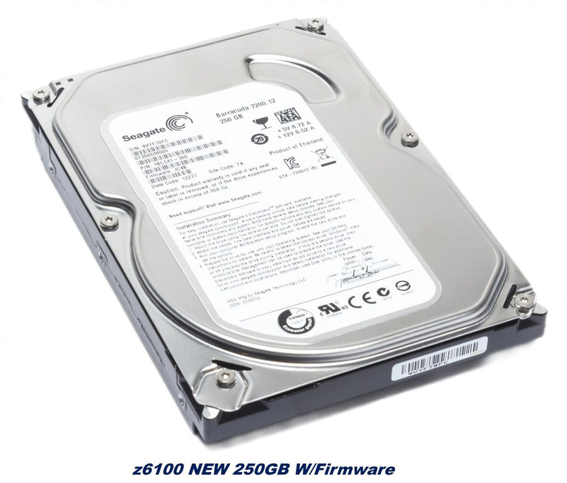 Hard Disk Drive (SATA) - For the HP DesignJet Z6100, Z6100PS Series  (Q6651-60068) - New