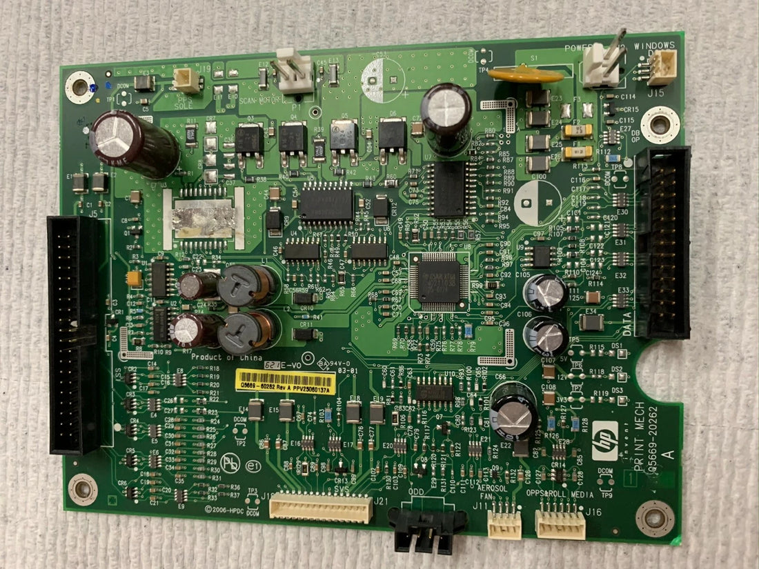 Print Mechanism PCA Board Assy for HP Designjet Z3200 Z3100 Z2100 Z5200 (Q5669-20262)