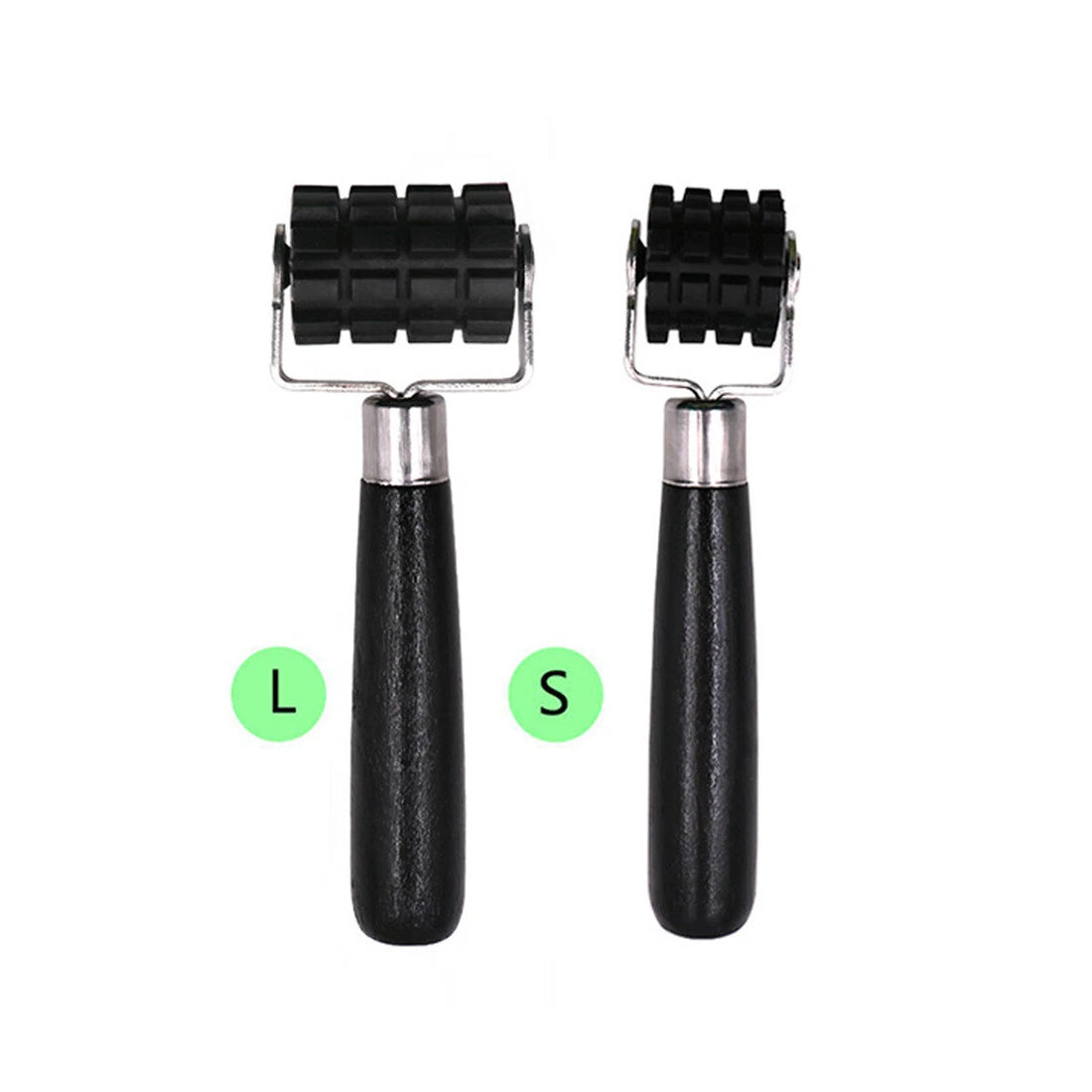 2PC Audio SoundProofing Roller (03) Sound Deadening Pressure Roller Installation Tool Commercial Grade (3/5 x 17.5cm)