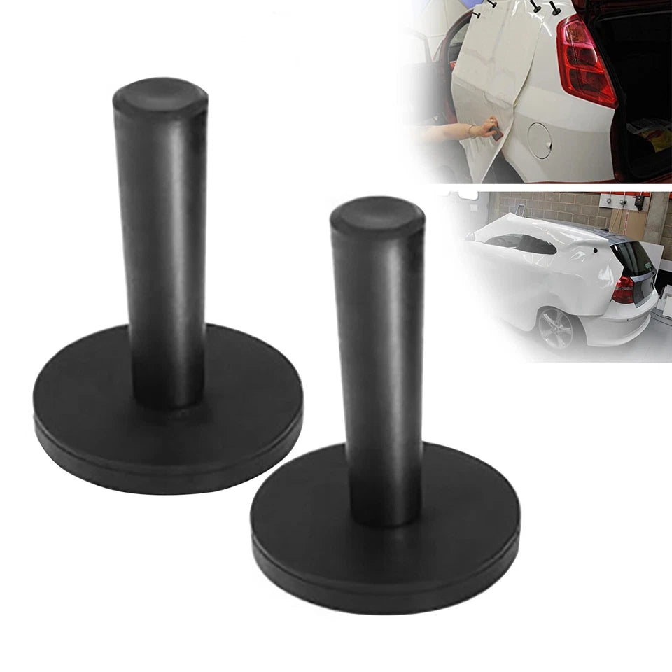 Vehicle Car Wrap Gripper Magnets Sign making Graphic Vinyl Magnet Holder - 2pcs (6 x 4.5 cm)