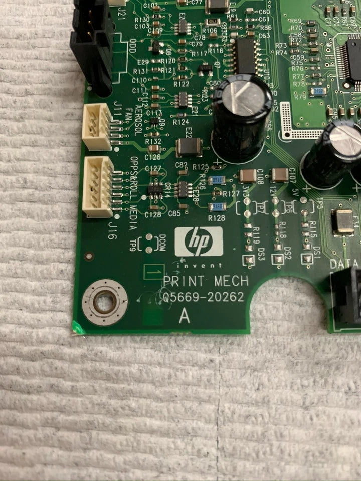 Print Mechanism PCA Board Assy for HP Designjet Z3200 Z3100 Z2100 Z5200 (Q5669-20262)
