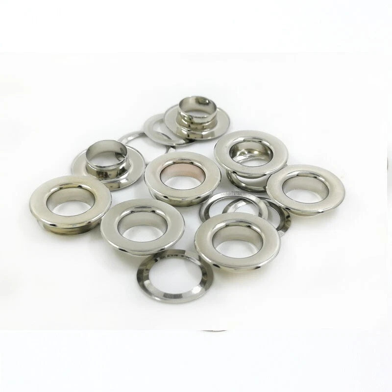 Grey Single Eyelet (10mm) for Grommet Press Machine (2000pcs/bag)