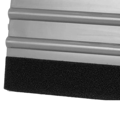 Vinyl Wrap Felt Edge Squeegee with Knife Tools (Gray - 15.3cm x 7.5cm) - 5pcs