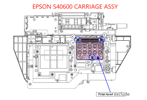 EPSON SureColor S40600 S40610 S40670 CARRIAGE ASSY - 1725001