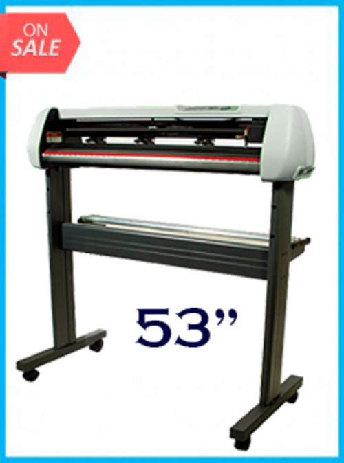53" Vinyl Cutter with Stand & Design and Cut Software - New
