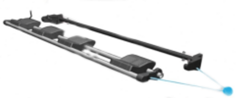 Deflector Assy 64 Serv - For the HP Latex 360, 330 (B4H70-67095) - New