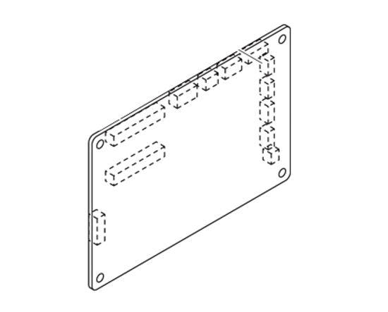 Warm Water Control PCB Assy  for Mimaki JF, JFX Series - E103728