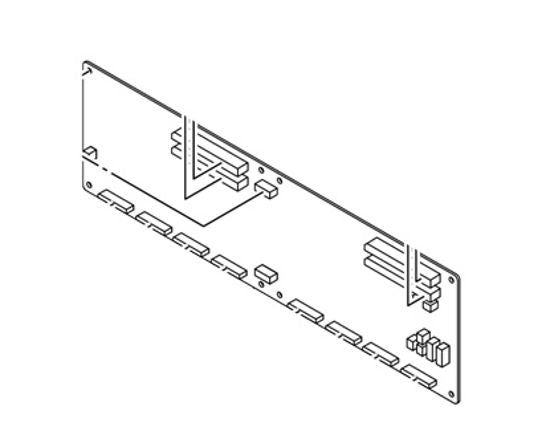 UJF-605CII Slider PCB Assy - E103850