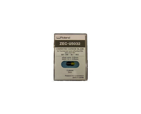 Roland Cemented Carbide Blade for fluorescent and reflective vinyl (2 pcs) - ZEC-U5032