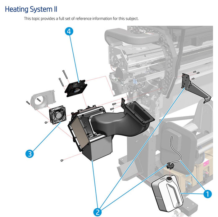 Vapor Collector for the HP Latex 700 800 560 Printer Series (M0E29-67072)