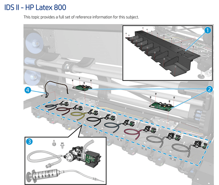 3L Leakage Sensor for HP Latex 800W and R530 Printer (Y0U21-67148) - New