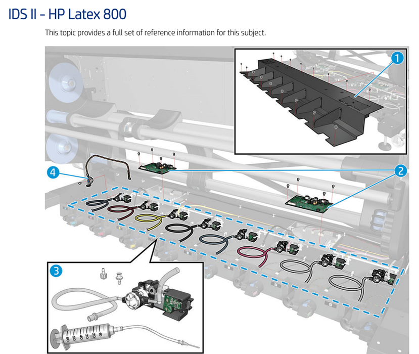 HP Big Ink Supply Station PCA for Latex 800 Series (Y0U21-67112) - New