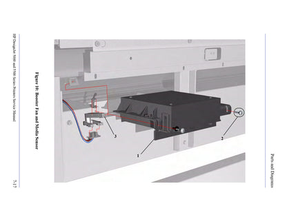 Media sensor for HP DesignJet 5000/5500 Series (C6090-60103) - New