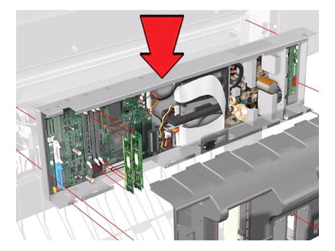 Electronics module board for HP DesignJet 1050C and 1055CM - Refurbished (C6072-60146)
