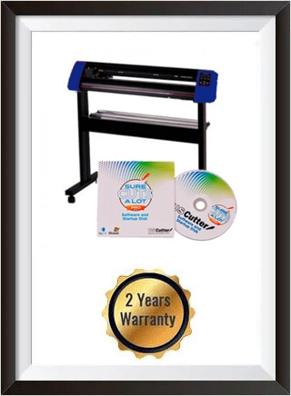 25" Vinyl Cutter with Stand with Cutter Software w/SCAL Pro, Make Signs (Mac & Windows) + 2 YEARS WARRANTY www.wideimagesolutions.com CUTTER 879.95