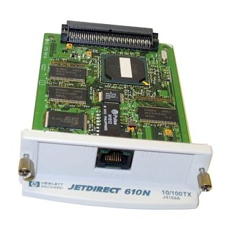 HP JETDIRECT 610N PRINT SERVER FOR FAST ETHERNET - J4169A - Refurbished - (1 Year Warranty) www.wideimagesolutions.com Parts and Inks 14.99