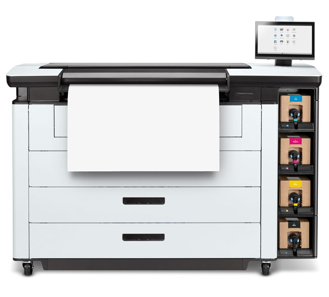 HP PageWide XL Pro 8200 40" Large-Format MFP Printer with Pro Stacker and 1-Year Warranty