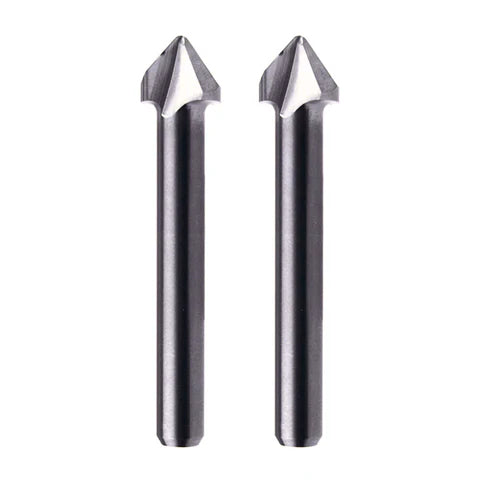 Summa V Groove Router Bit, D6/10 L50/6 V Groove 2FL 90 Degree, 2-Pack (500-9863)