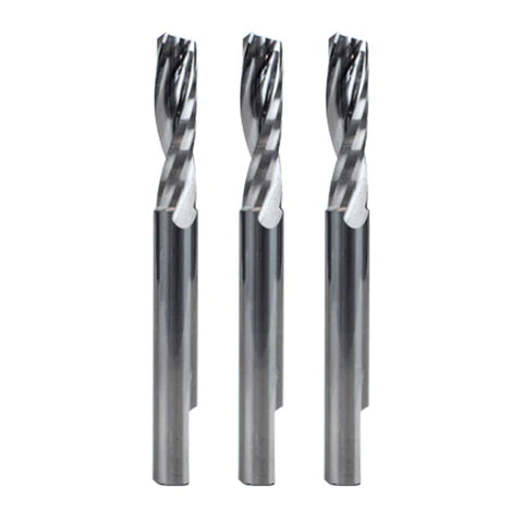 Summa Router Bit for Acrylics, D6/6 L58/22 1FL UC BAL A, 3-Pack (500-9888)