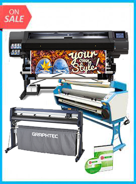 COMPLETE SOLUTION - Plotter HP Latex 560 - Recertified (90 Days Warranty) + GRAPHTEC CUTTER FC9000-160 64" (162.6 cm) Wide Cutter - New + Upgraded Ving 63" Full-auto Low Temp. Wide Format Cold Laminator, with Heat Assisted + Includes Flexi RIP Software www.wideimagesolutions.com Complete Solutions 22499.99