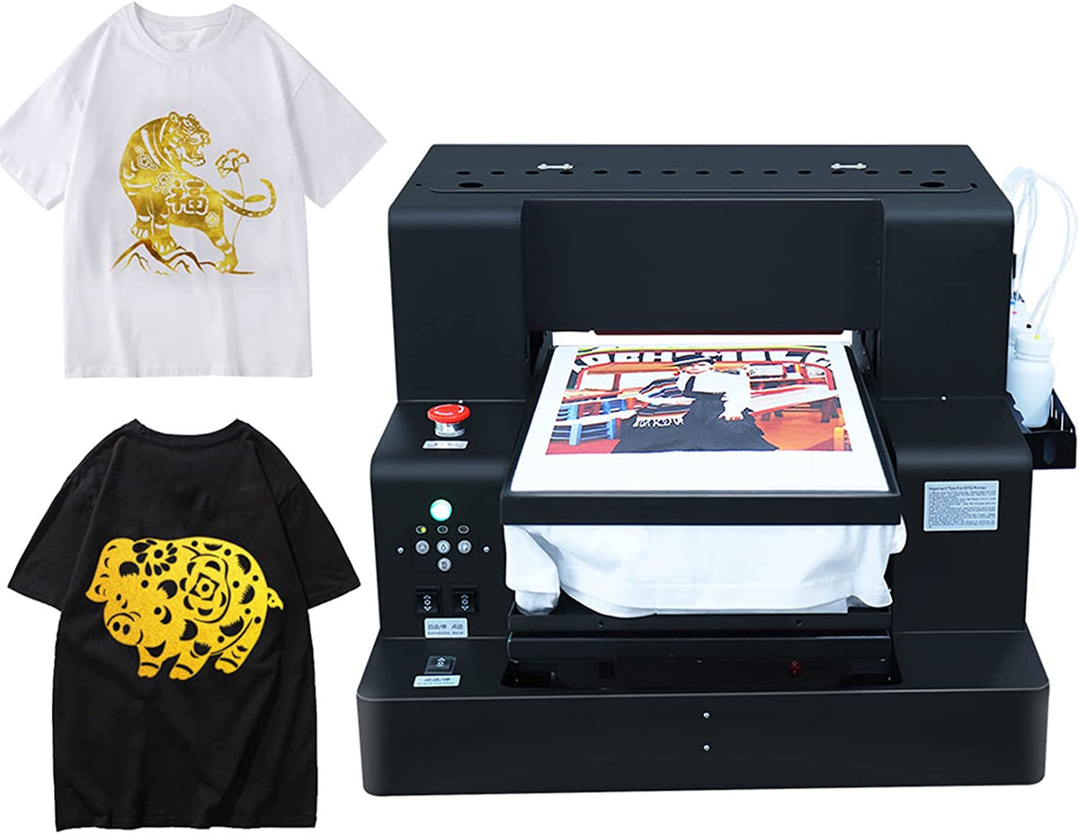 Jetvinner Smart DTG Tshirt Printer A3 Direct To Garment Printer Application  Mobile APP Printing Tshirt Printer