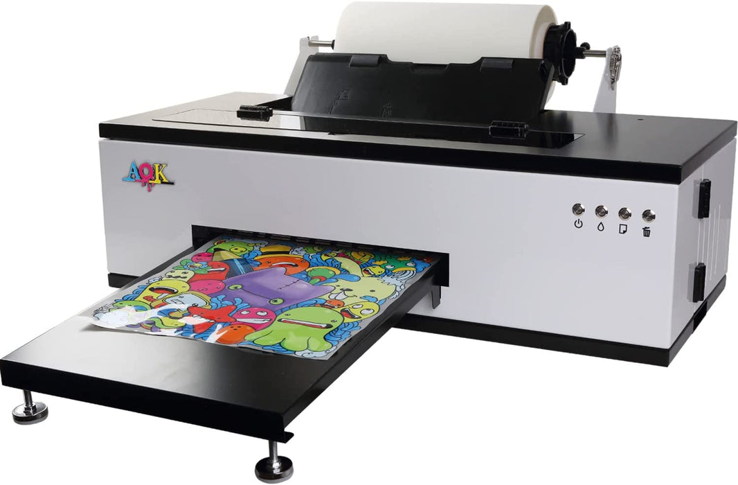 A4/A3/A3+ DTF Powder Curing Oven for Direct-to-Film Printing, Free Ink & DTF Film