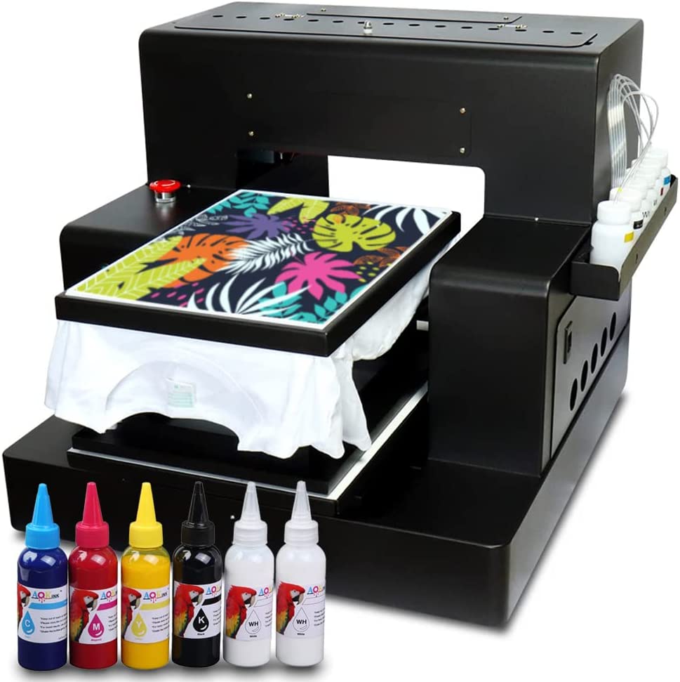 Automatic A3 TShirt Printing Machine DTG DTF Printer — Wide Image