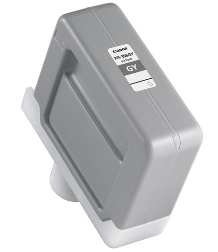 Canon PFI-306GY Gray Ink Tank (330ml) for imagePROGRAF iPF8300, iPF8300S, iPF8400, iPF8400S, iPF9400, iPF9400S - 6666B001AA