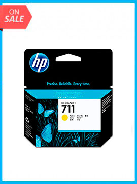HP 711 29 ml Yellow Ink Cartridge CZ132A for HP T120 www.wideimagesolutions.com Parts and Inks 30.72