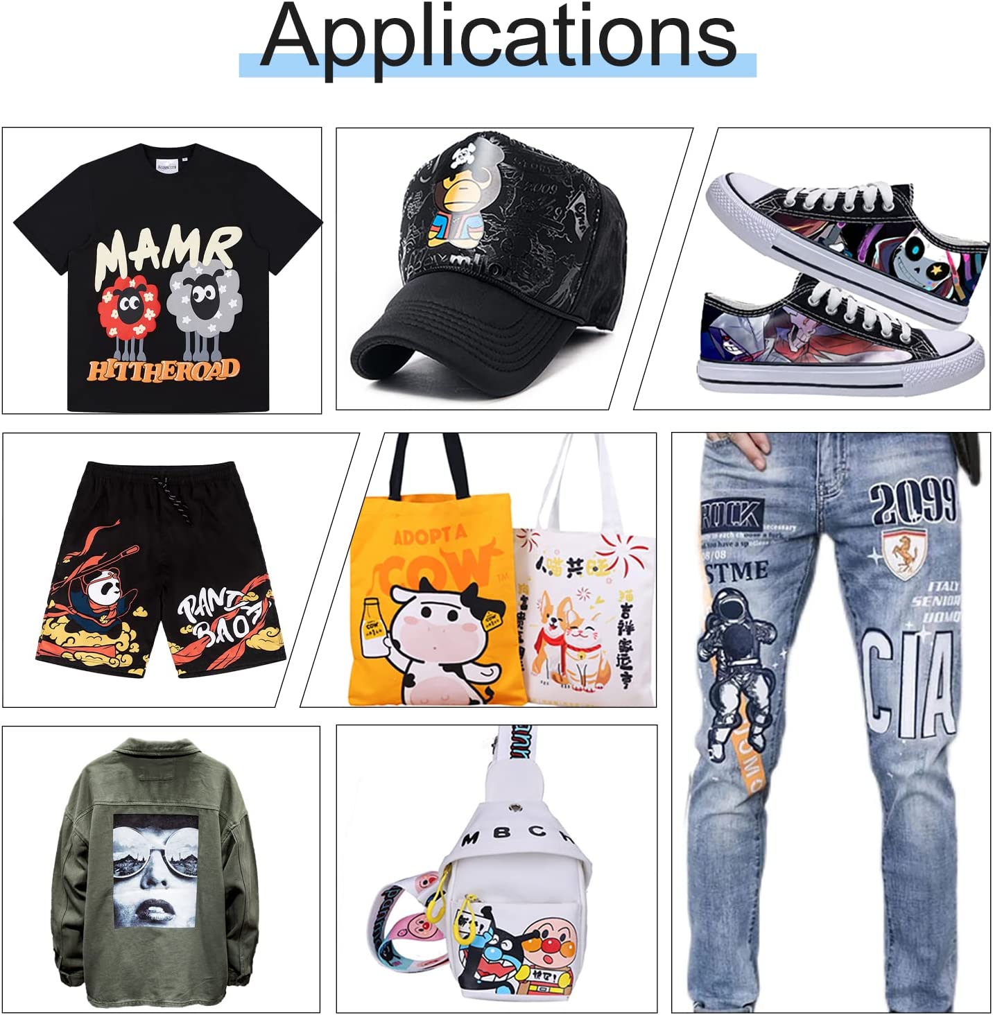 DTF L1800 Transfer Printer with Roll Feeder, Direct to Film Print Preheating A3 DTF Printer for DIY Print T-Shirts, Hoodie, Fabrics (A3 DTF Printer + Oven)