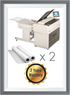 Kip 7170 Black & White Multifunction System 63" with Scanner + 2 Roll 2K mt + 2 Years Warranty www.wideimagesolutions.com  9999.99