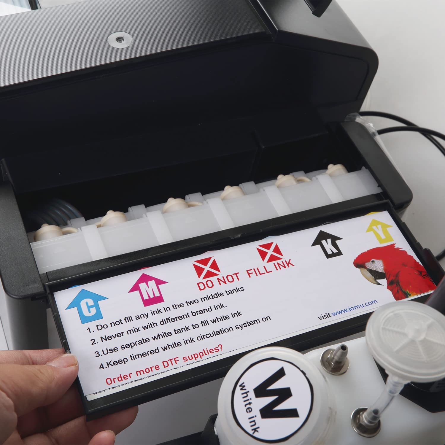 A4 DTF Transfer Heat Printer L805 Printer Direct to Film for Cloth or Fabrics, Leather, Toys, Swimwear, Handicrafts, T Shirt, Pillow