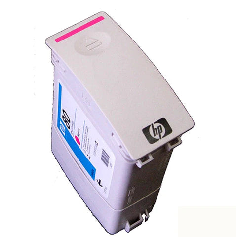 HP 81 Magenta Dye Ink Cartridge for HP Designjet 5500, 5500PS, 5000 and 5000PS Printers - C4932A Partially Used