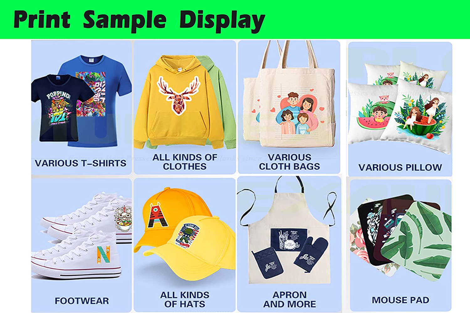 PUNEHOD L805 DTF Transfer Printer Direct to Film Print-preheating for DIY Print T-Shirts, Hoodie, Fabrics (Printer+Oven+6 * 250ml)