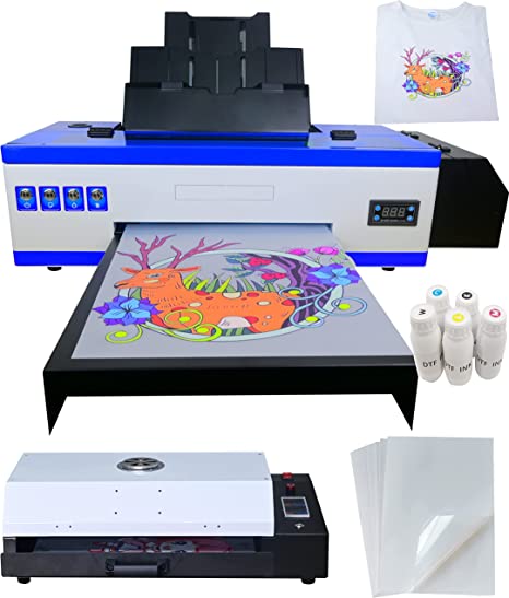 Punehod A3 Dtf Printer, L1800 T-shirt Transfer Printer — Wide Image 