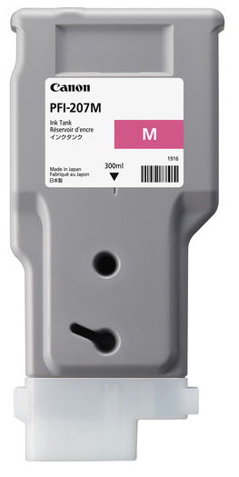 Canon PFI-207M Magenta Ink Cartridge (300ml) for imagePROGRAF iPF680, iPF685, iPF780, iPF785 - 8791B001AA