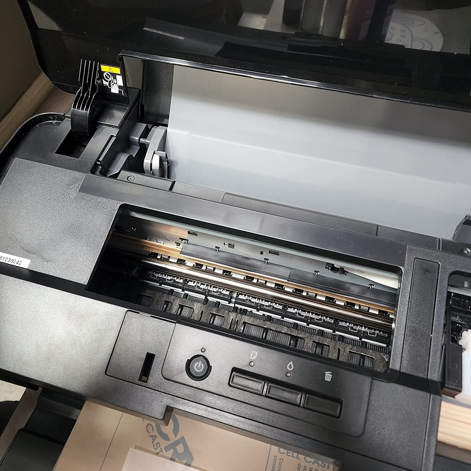 A3+ DTF Transfer Heat Printer L1800 Printer Direct to Film for Cloth or Fabrics, Leather, Toys, Swimwear, Handicrafts, T Shirt, Pillow - BLACK